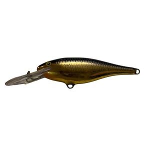 Rapala Deep Runner 8‎ Fishing Lure Gold Black Ireland Vintage Crankbait No Hooks